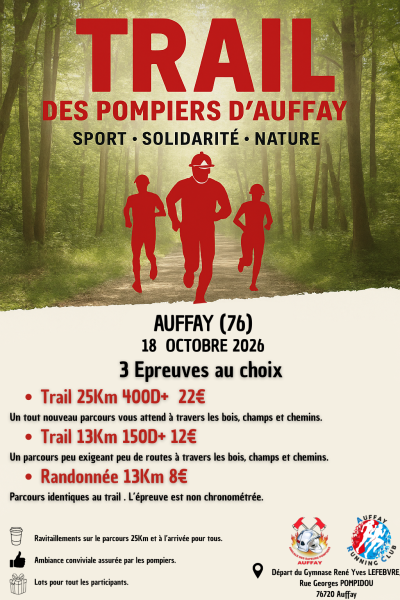 Trail des Pompiers d'Auffay